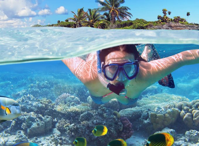 Snorkeling at Sharm El-Naga Bay